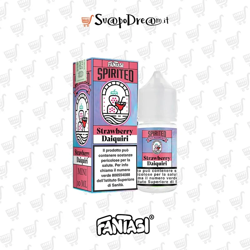 FANTASI VAPE SPIRITED - Aroma Mini Shot 10ml STRAWBERRY DAIQUIRI