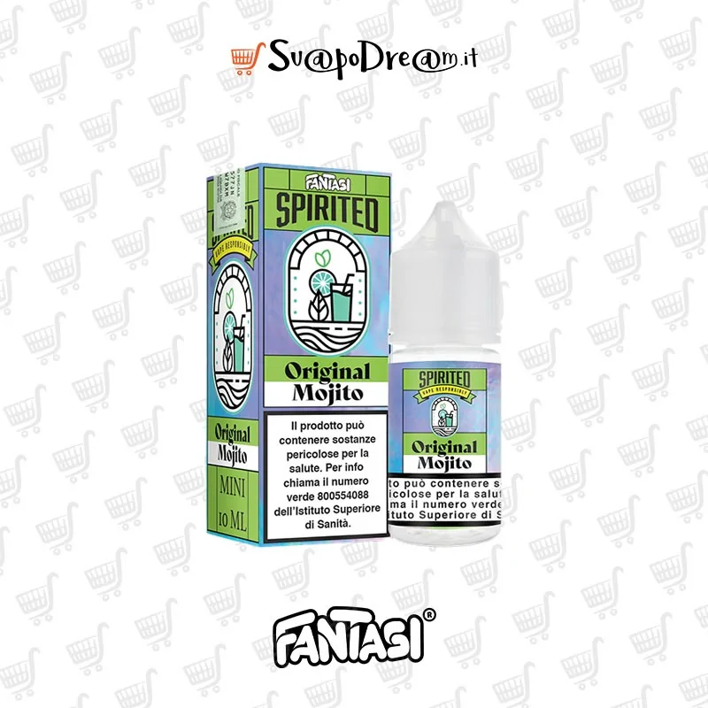FANTASI VAPE SPIRITED - Aroma Mini Shot 10ml ORIGINAL MOJITO