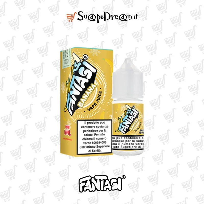 FANTASI VAPE - Aroma Mini Shot 10ml BANANA ICE
