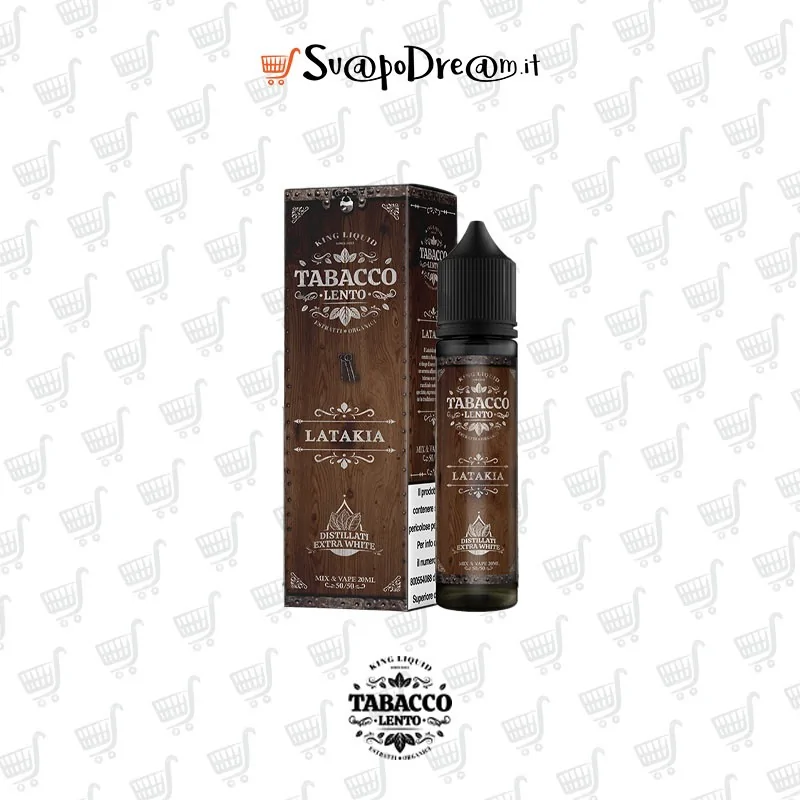 TABACCO LENTO - Liquido Mix&Vape 20ml LATAKIA