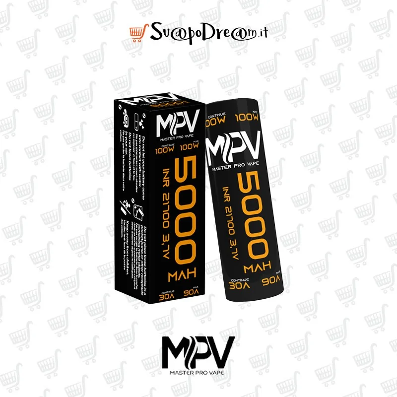 MPV - Batteria 21700 INR 5000mAh 30A 1pz