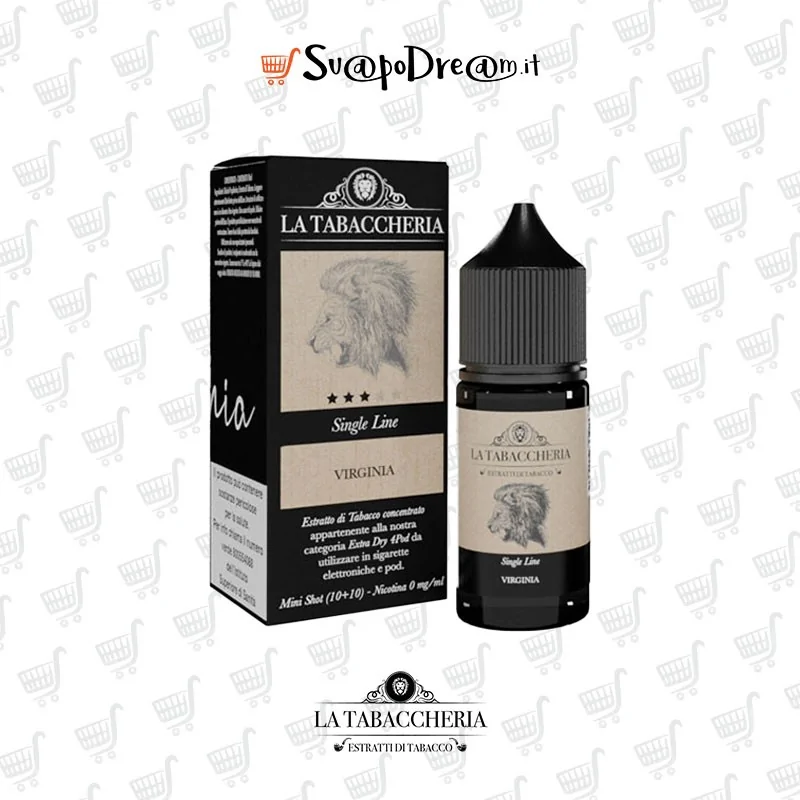 LA TABACCHERIA SINGLE LINE - Aroma Mini Shot 10ml VIRGINIA
