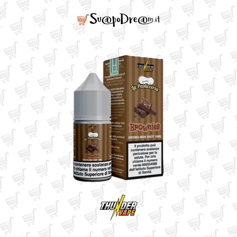THUNDER VAPE - Aroma Mini Shot 10ml La Pasticceria BROWNIES