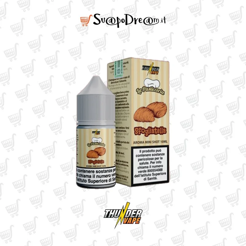 THUNDER VAPE - Aroma Mini Shot 10ml La Pasticceria SFOGLIATELLA