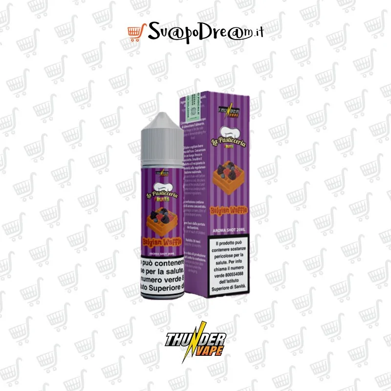 THUNDER VAPE - Aroma Shot 20ml La Pasticceria Fruit BELGIAN WAFFLE
