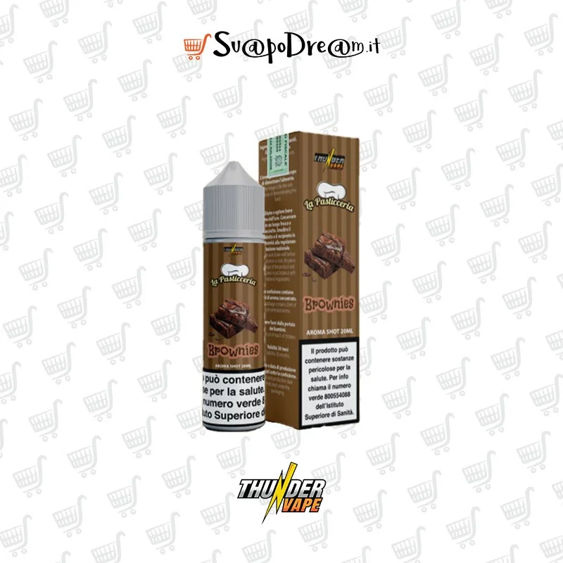 THUNDER VAPE - Aroma Shot 20ml La Pasticceria BROWNIES