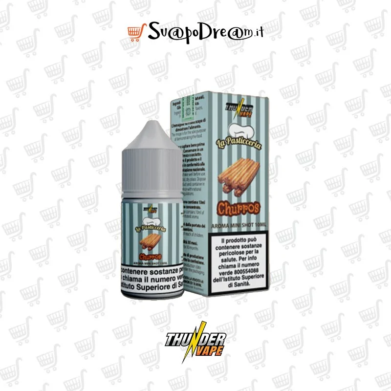 THUNDER VAPE - Aroma Mini Shot 10ml La Pasticceria CHURROS