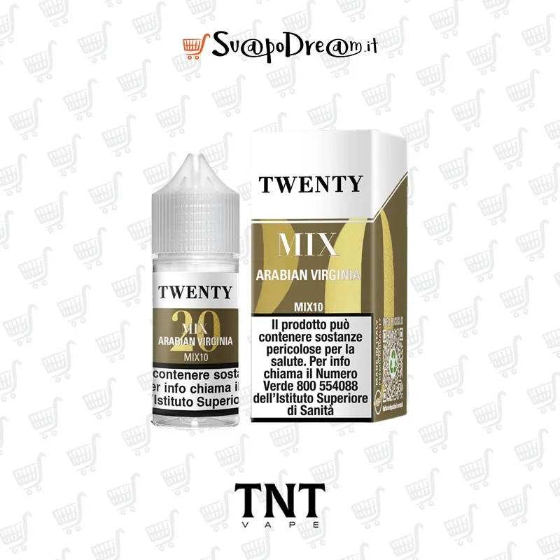 TNT VAPE -  Liquido Mix&Vape 10ml Twenty Mix ARABIAN VIRGINIA