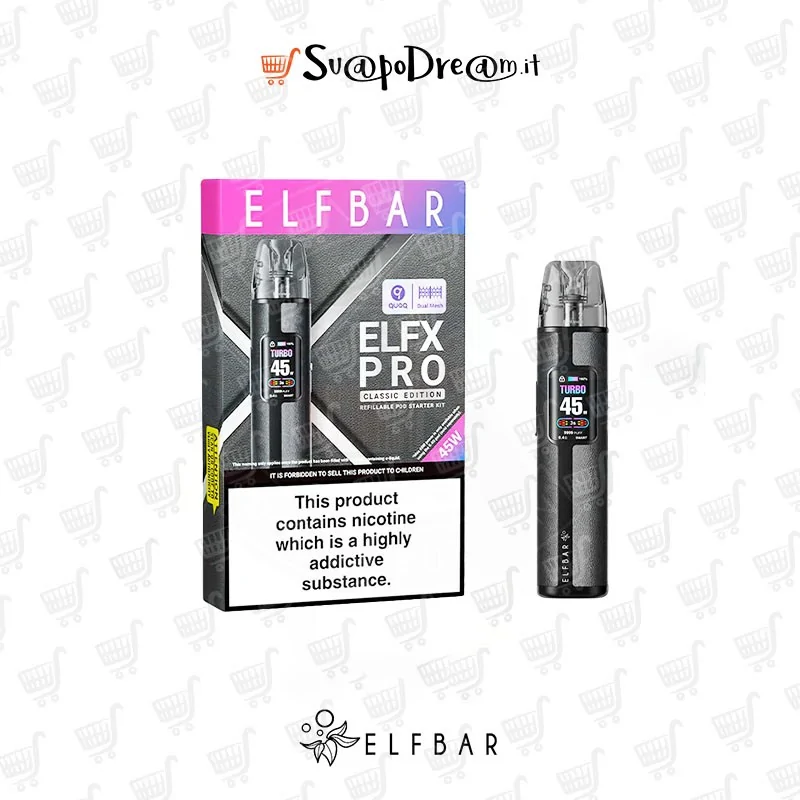 ELFBAR - Sigaretta Elettronica Pod Mod ELFX PRO 1200mAh