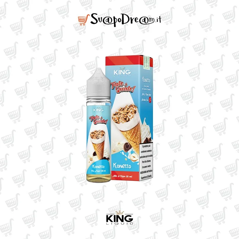 KING LIQUID - Liquido Mix&Vape 20ml TALE & QUALE KONETTO