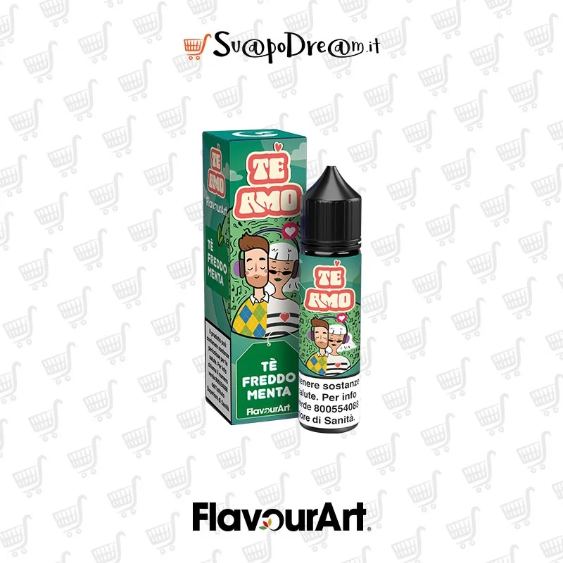 FLAVOURART - Aroma Shot 20ml Te Amo TE FREDDO MENTA
