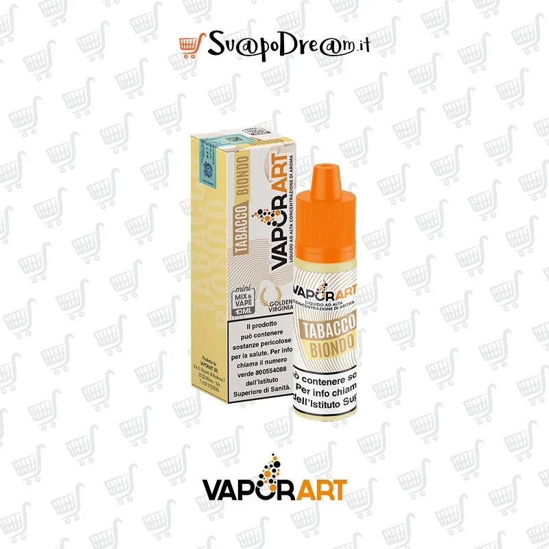 VAPORART - Liquido Mix&Vape 10ml TABACCO BIONDO