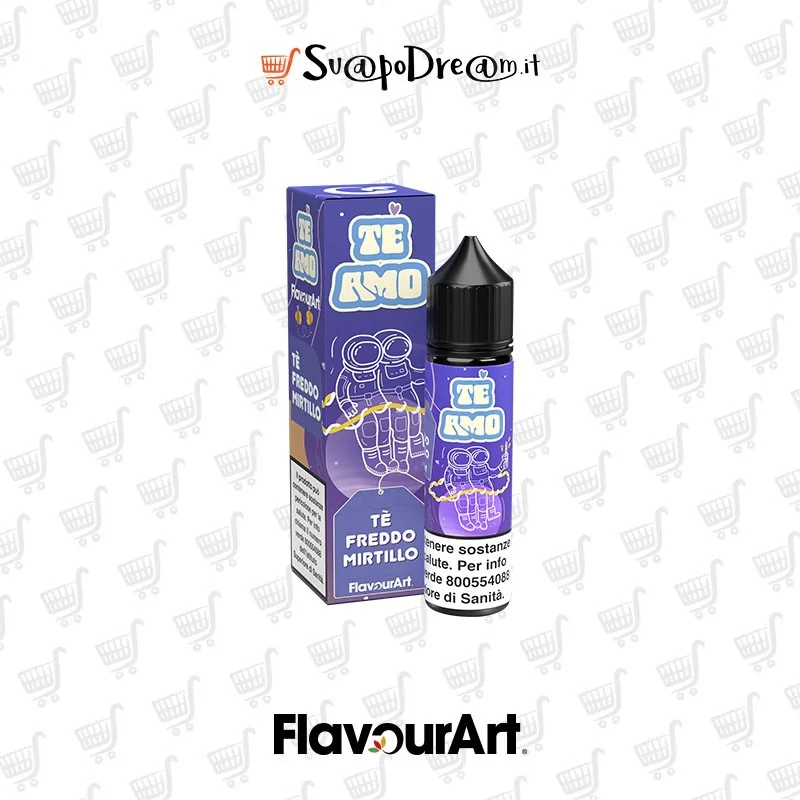 FLAVOURART - Aroma Shot 20ml Te Amo TE FREDDO MIRTILLO