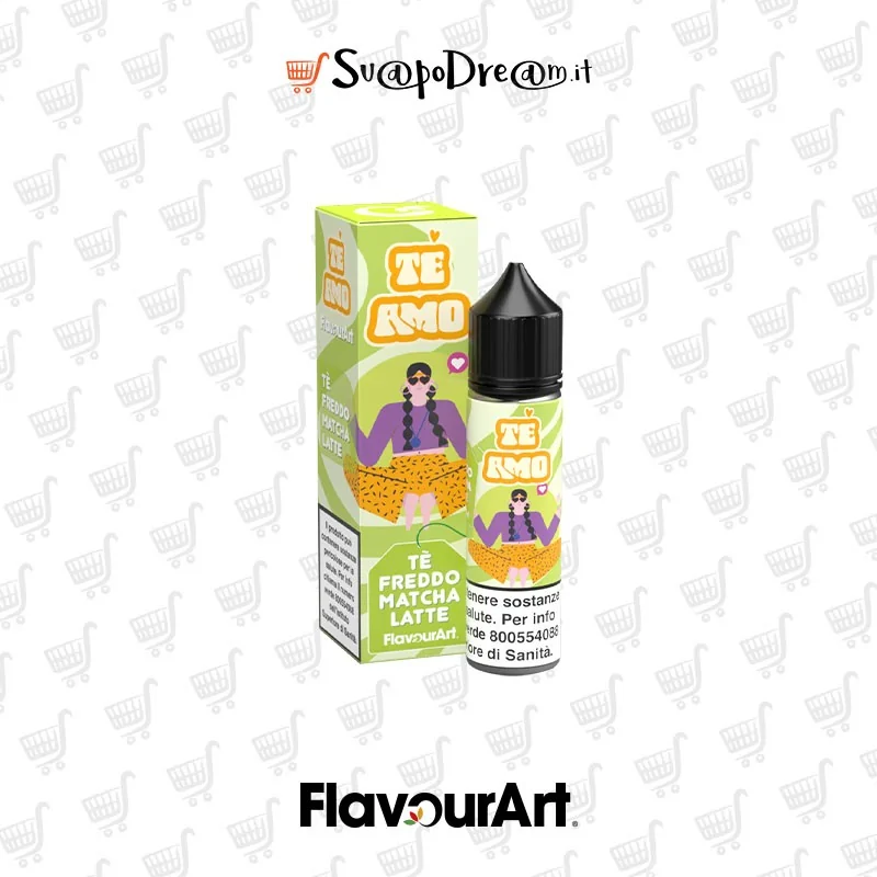 FLAVOURART - Aroma Shot 20ml Te Amo TE FREDDO MATCHA LATTE