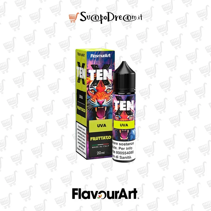 FLAVOURART - Aroma Shot 20ml TEN-X UVA