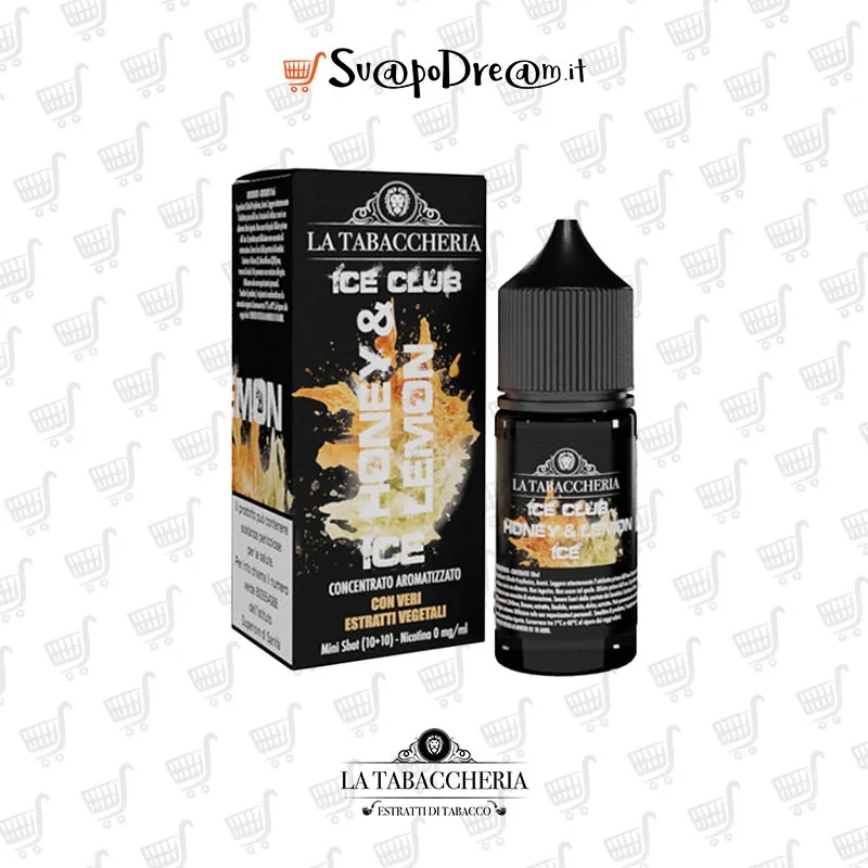 LA TABACCHERIA ICE CLUB - Aroma Mini Shot 10ml HONEY & LEMON ICE