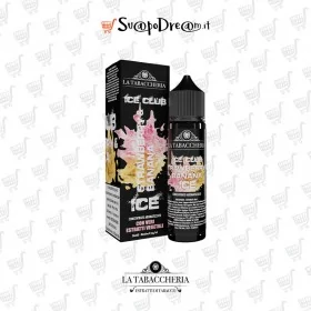 Aroma Shot 20ml LA TABACCHERIA ICE CLUB STRAWBERRY & BANANA ICE