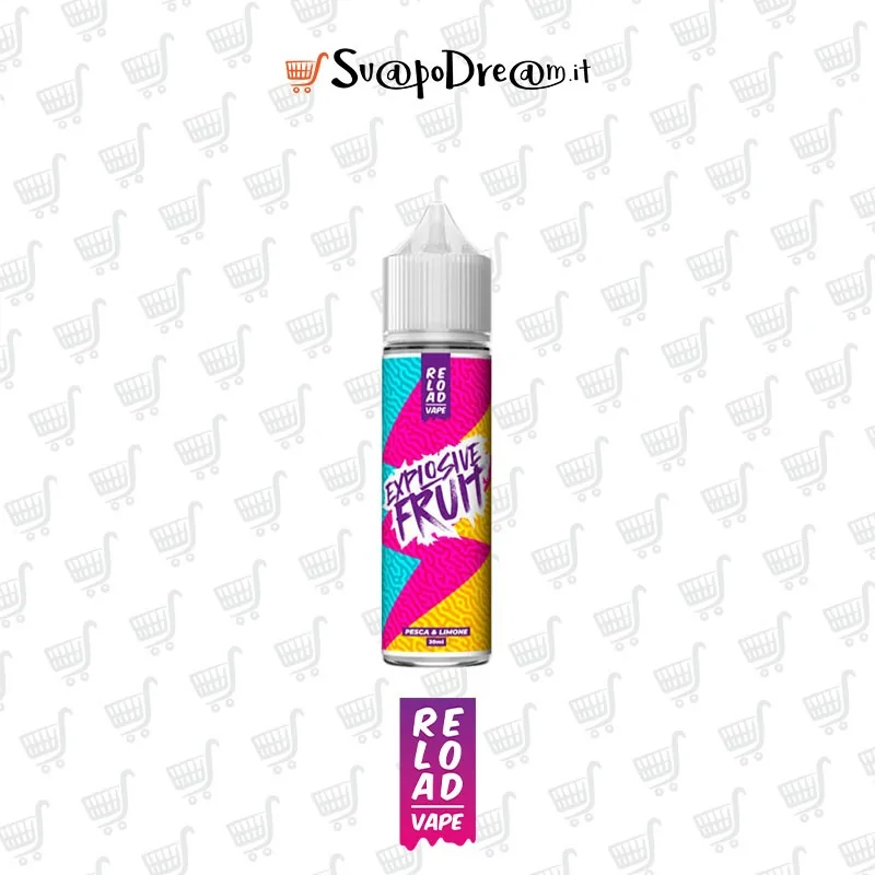RELOAD VAPE - Aroma Shot 20ml Explosive Fruit PESCA & LIMONE