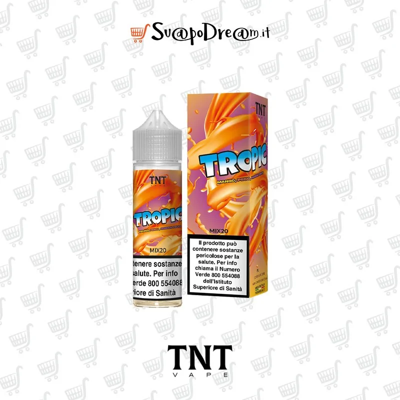 TNT VAPE - Liquido Mix&Vape 20ml Fruity TROPIC