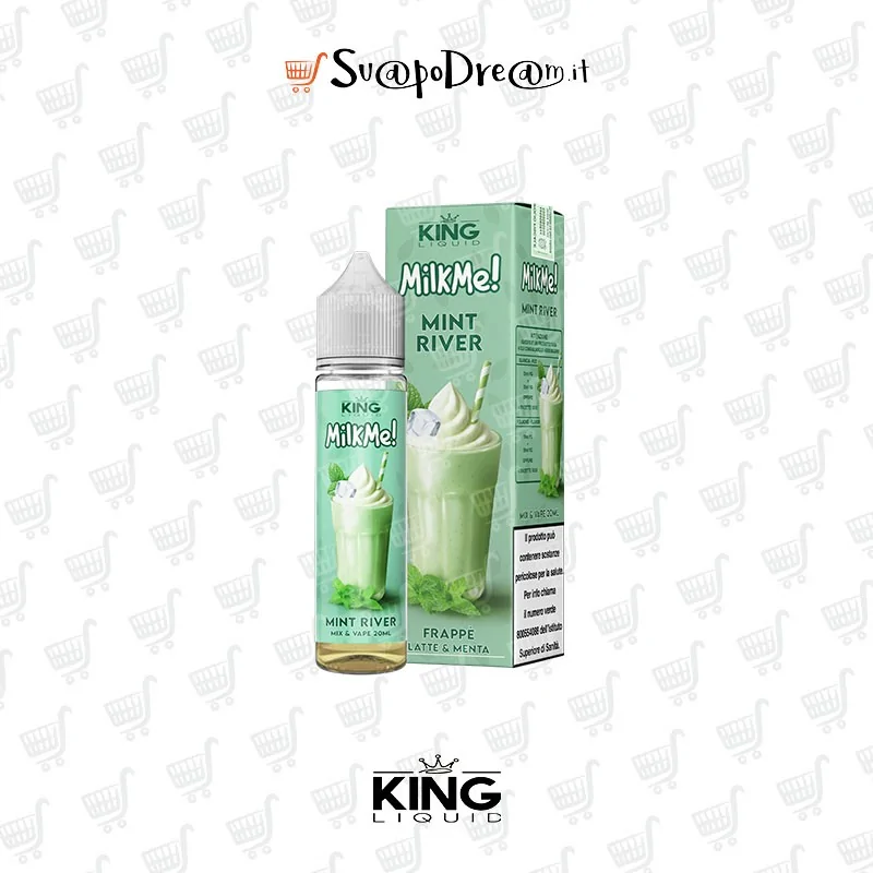 KING LIQUID - Liquido Mix&Vape 20ml MILK ME! MINT RIVER