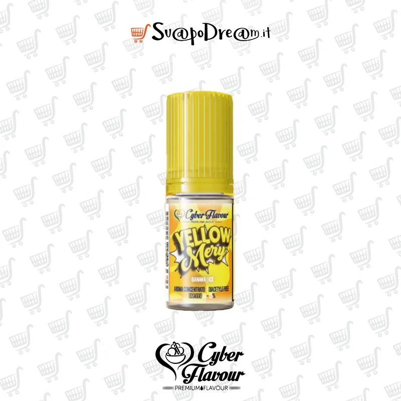 CYBER FLAVOUR - Aroma Concentrato 10ml YELLOW MERY