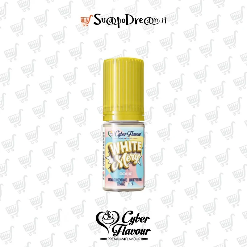 CYBER FLAVOUR - Aroma Concentrato 10ml WHITE MERY