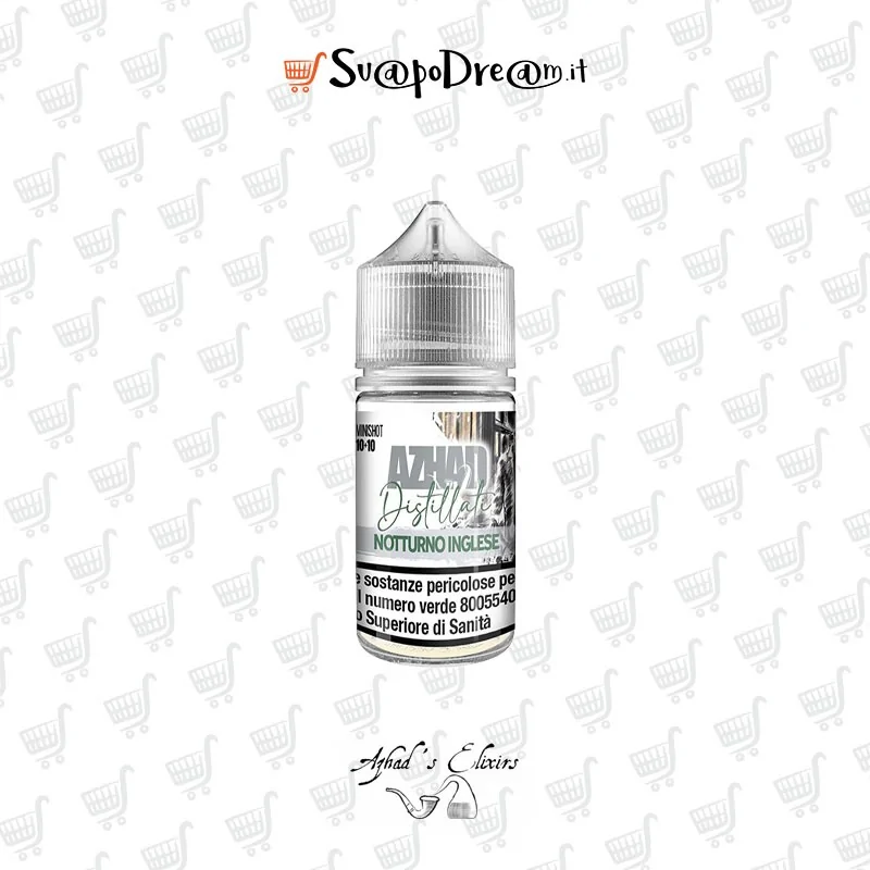 AZHAD'S ELIXIRS - Aroma Mini Shot 10ml Distillati NOTTURNO INGLESE