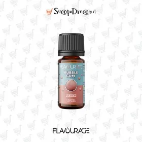 FLAVOURAGE - Aroma Concentrato 10ml Bubble Gum PEACH