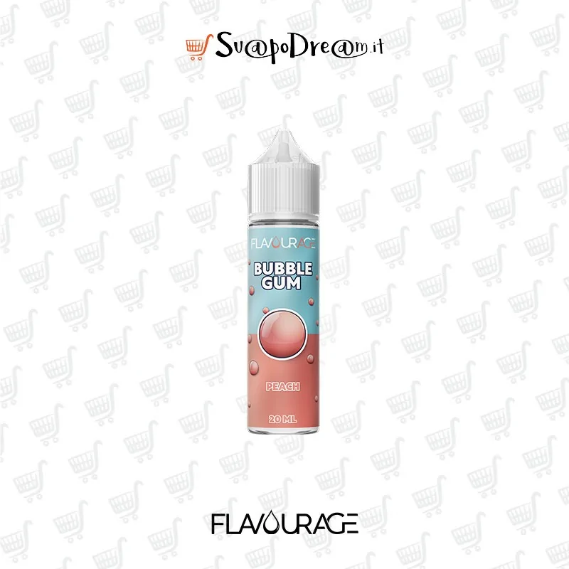 FLAVOURAGE - Aroma Shot 20ml Bubble Gum PEACH