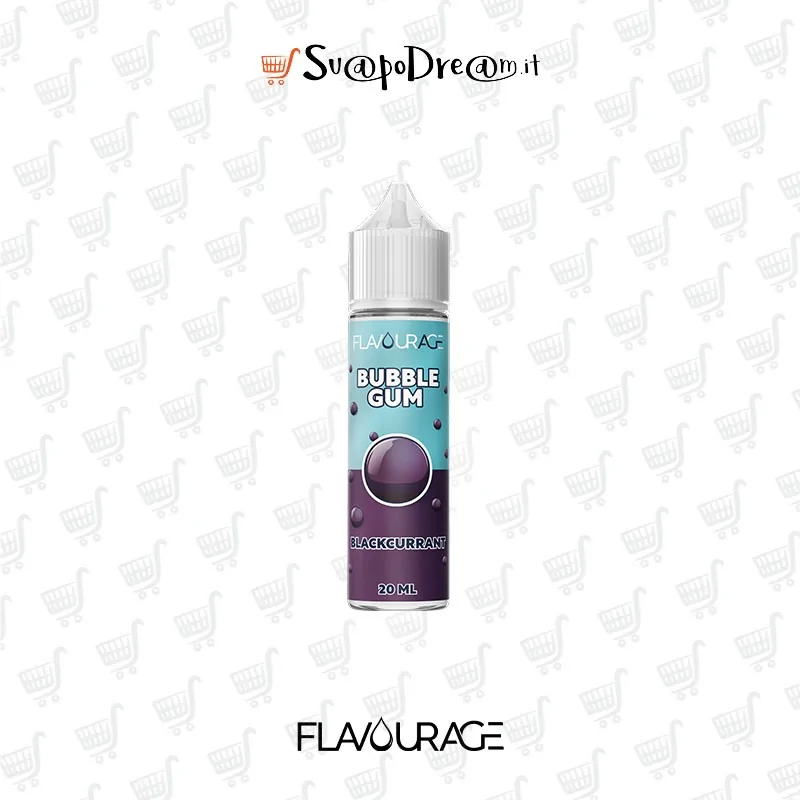FLAVOURAGE - Aroma Shot 20ml Bubble Gum BLACKCURRANT