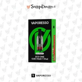 Cartuccia Pod ECO ONE PRO VAPORESSO con una capienza da 2ml