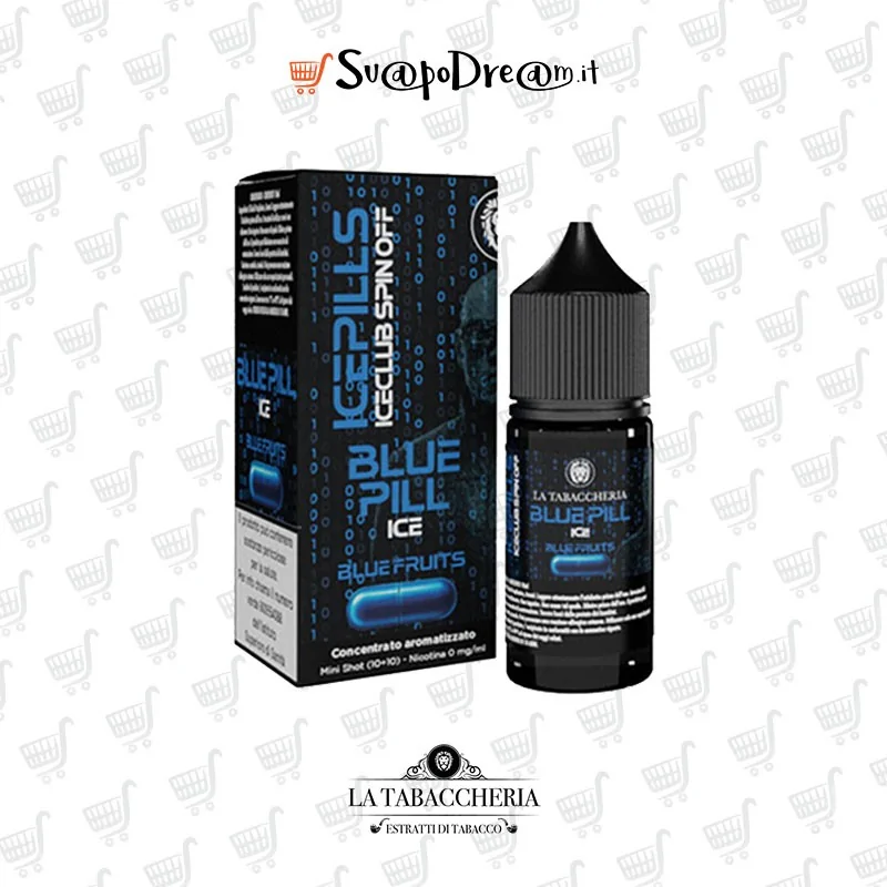LA TABACCHERIA ICE PILLS - Aroma Mini Shot 10ml BLUE PILL