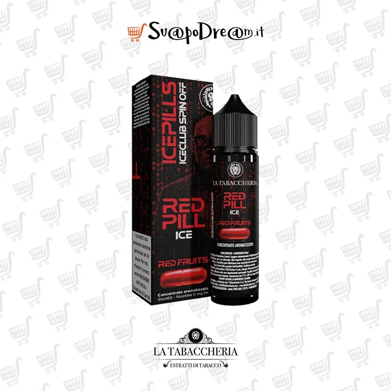 LA TABACCHERIA ICE PILLS - Aroma Shot 20ml RED PILL