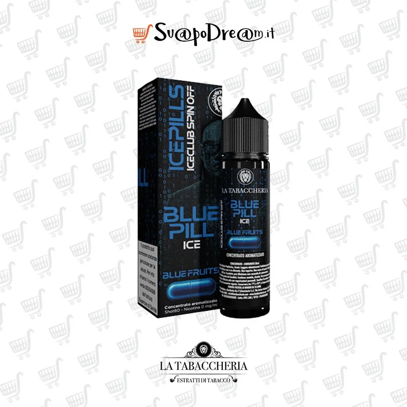 LA TABACCHERIA ICE PILLS - Aroma Shot 20ml BLUE PILL