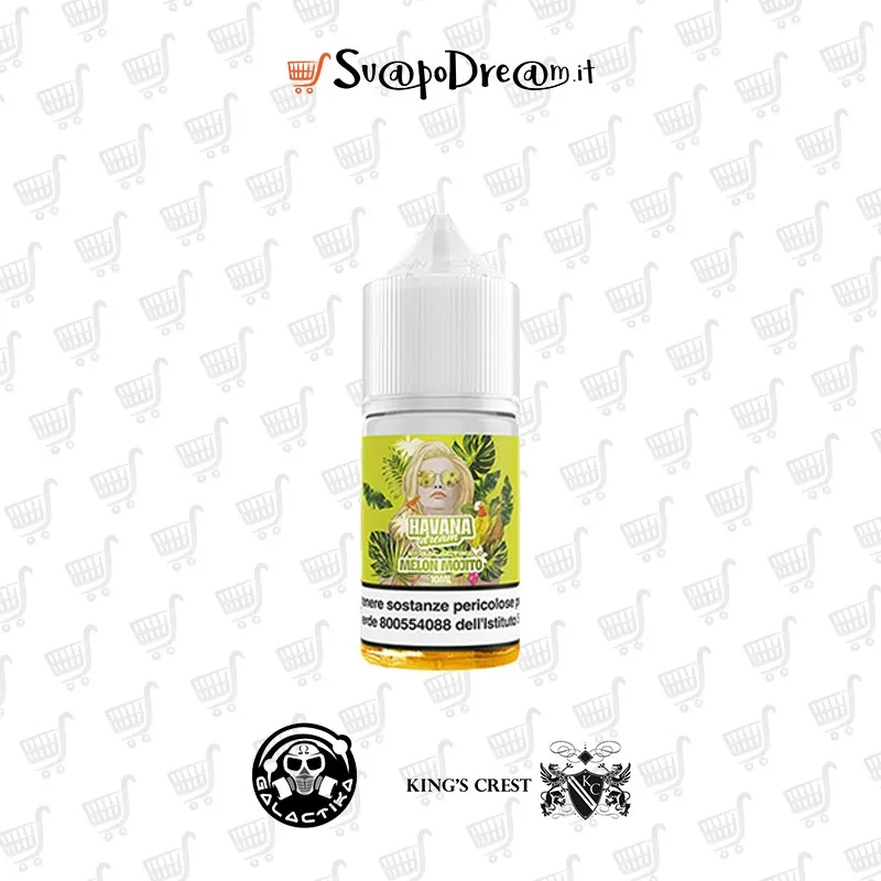 GALACTIKA & KINGS CREST - Aroma Mini Shot 10ml Havana Dream MELON MOJITO