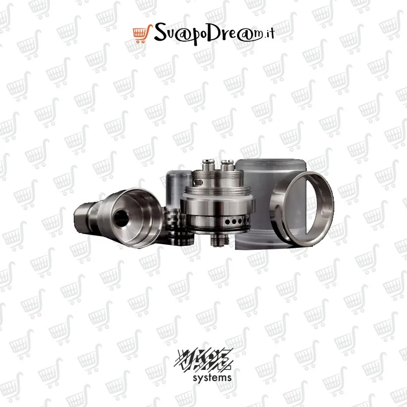 VAPE SYSTEMS - Atomizzatore BY KA V6+ Nano Set 22mm