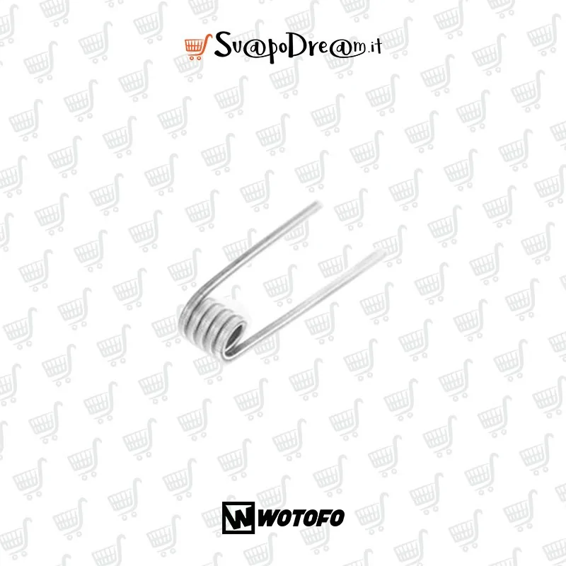 WOTOFO - Coil pronte Dual Core Fused Clapton Ni80 10pz