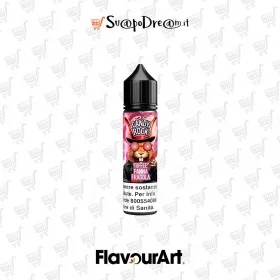 Aroma Shot 20ml FLAVOURART Candy Rock TOFFEE PANNA FRAGOLA