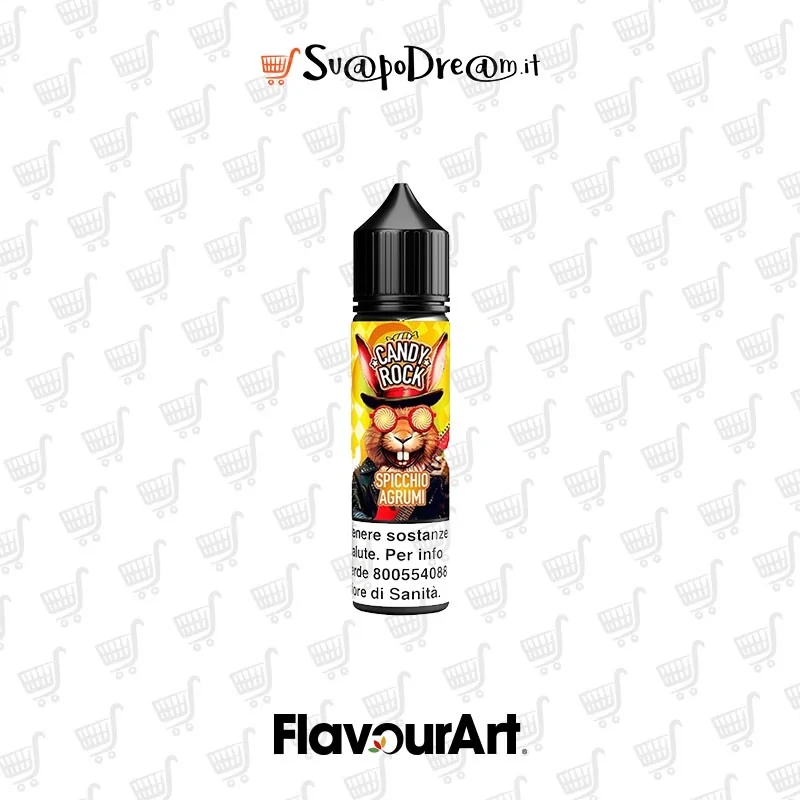 FLAVOURART - Aroma Shot 20ml Candy Rock SPICCHIO AGRUMI