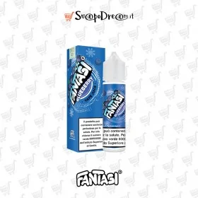 Aroma Shot 20ml FANTASI VAPE BLUEBERRY ICE al gusto di Mirtillo e Ghiaccio.