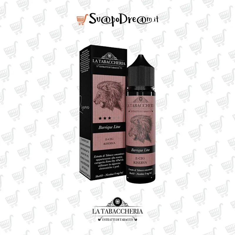 LA TABACCHERIA - Aroma Shot 20ml E-CIG RISERVA EXTRA DRY