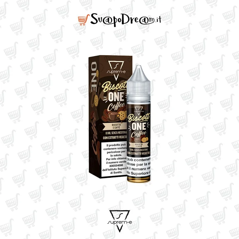 SUPREM-E - Liquido Mix&Vape 10ml BISCOTTONE COFFEE