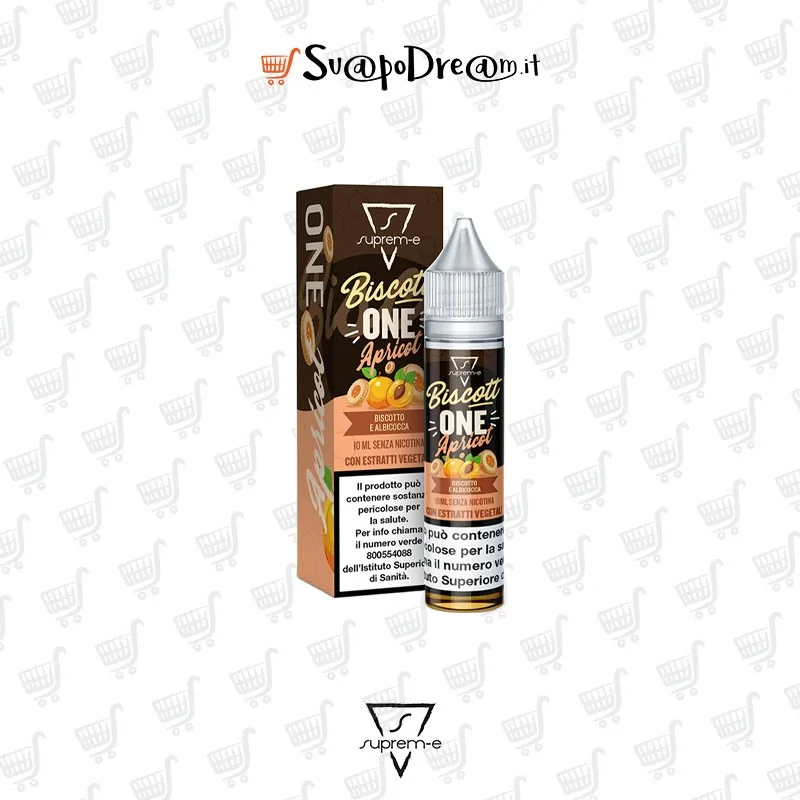 SUPREM-E - Liquido Mix&Vape 10ml BISCOTTONE APRICOT