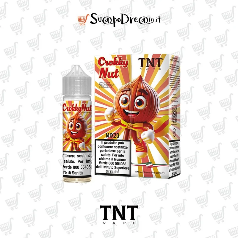 TNT VAPE - Liquido Mix&Vape 20ml CROKKY NUT