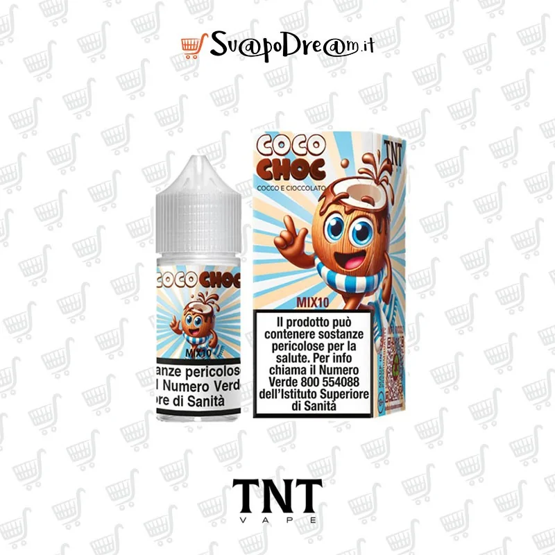 TNT VAPE -  Liquido Mix&Vape 10ml COCO CHOC