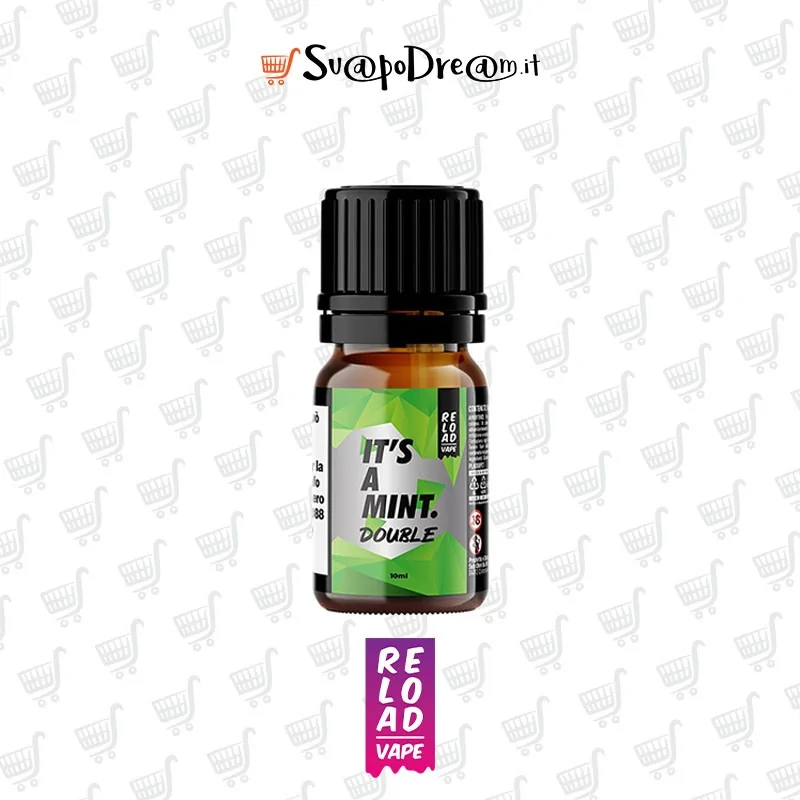RELOAD VAPE - Aroma Concentrato 10ml It's a Mint DOUBLE