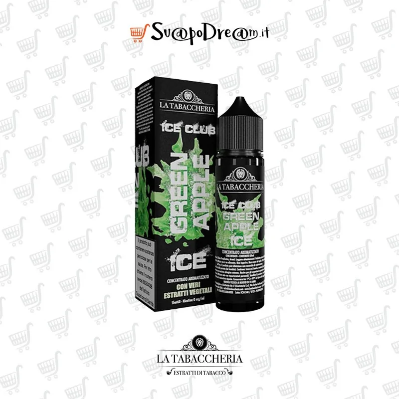 LA TABACCHERIA ICE CLUB - Aroma Shot 20ml GREEN APPLE ICE