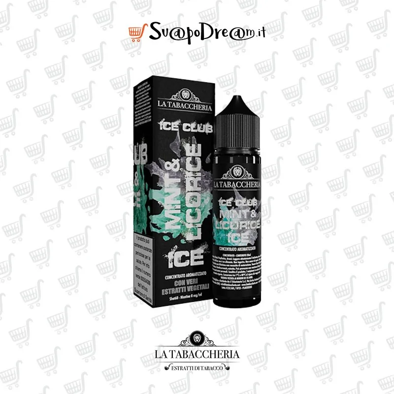 LA TABACCHERIA ICE CLUB - Aroma Shot 20ml MINT & LICORICE ICE