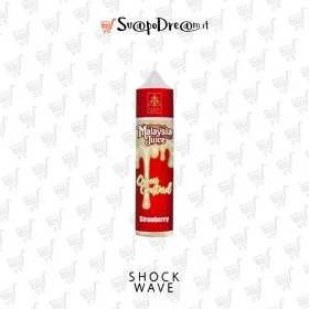 Aroma Shot 20ml SHOCK WAVE Malaysia Juice QUEEN COUSTARD STRAWBERRY
