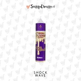 Aroma Shot 20ml SHOCK WAVE Malaysia Juice QUEEN COUSTARD BLUEBERRY
